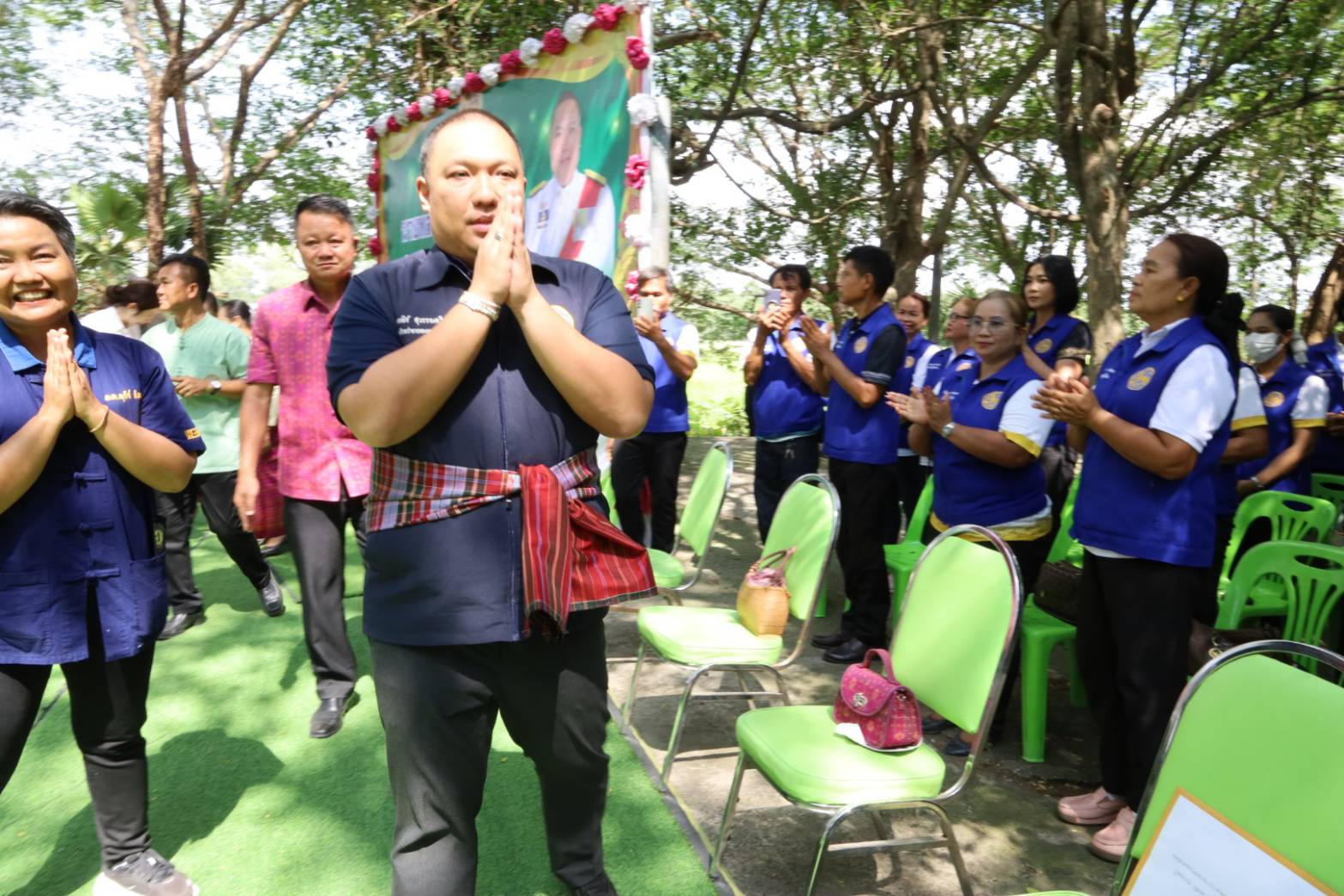 รมช.มหาดไทยลงพื้นที่ติดตามนโยบายด้านภัยพิบัติและสิ่งแวดล้อม การบริหารจัดการน้ำอย่างเป็นระบบที่ อ.รัตนบุรี จ.สุรินทร์