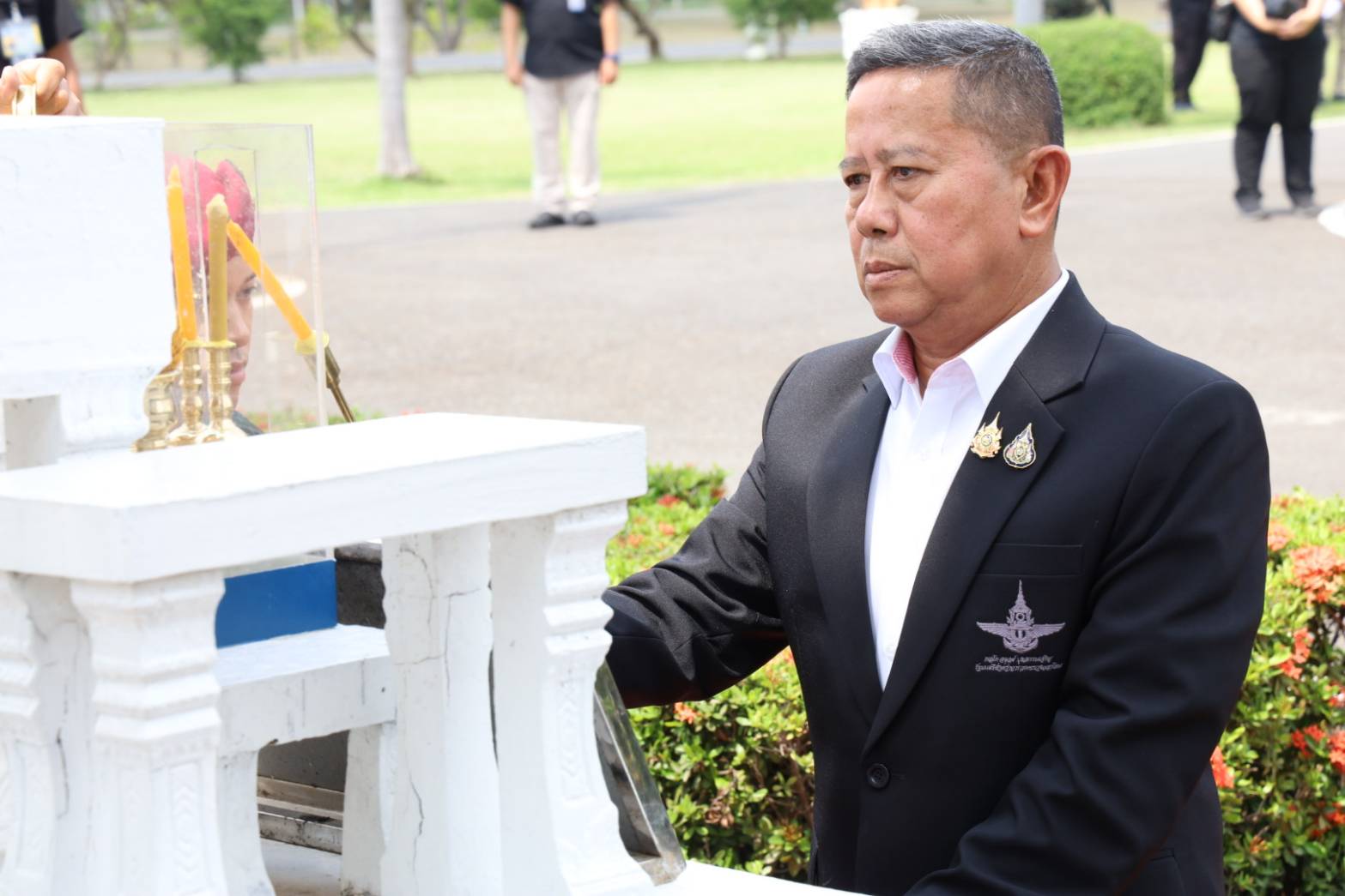 รัฐมนตรีว่าการกระทรวงกลาโหม ลงพื้นที่จังหวัดสุรินทร์ ตรวจเยี่ยมการปฏิบัติงานกองกำลังสุรนารี พร้อมพบปะให้กำลังใจทหารใหม่ ชูแนวคิด &ldquo;พลิกมุมมองการรับราชการทหาร สู่การสร้างคน สร้างอาชีพ และสร้างอนาคตให้เยาวชนไทย&rdquo;
